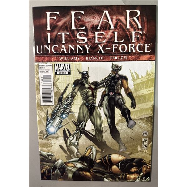 Fear Itself: Uncanny X-Force #2 (of 3) Marvel Comics (2011) Williams Bianchi