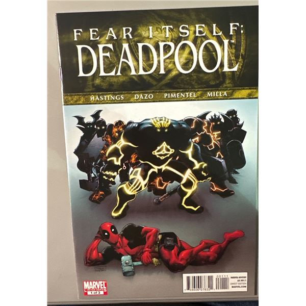Fear Itself: Deadpool #1 (Marvel, 2011) Hastings, Dazo, Pimentel, Milla