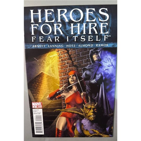 Heroes for Hire #9 (2011) Fear Itself Marvel Comics Abnett Lanning Hotz