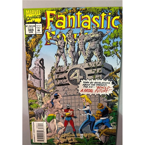 Fantastic Four #389 (Marvel, June 1994) - 'Behold... A Fatal Future!'
