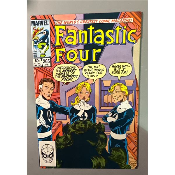 Fantastic Four #265 (Marvel, 1984) - She-Hulk Joins the FF!