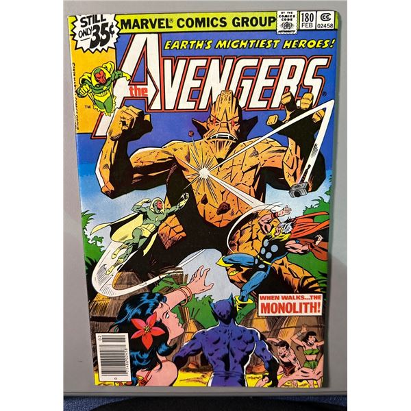 The Avengers #180 (Marvel Comics, 1979) When Walks... The Monolith!