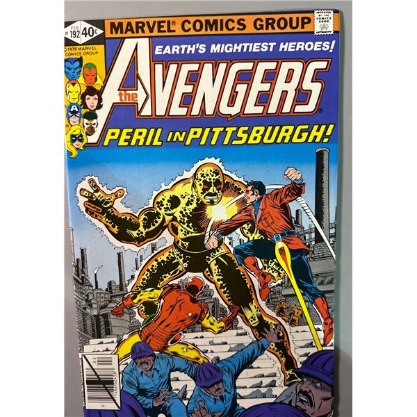 The Avengers #192 (Marvel Comics, 1979) Peril in Pittsburgh!