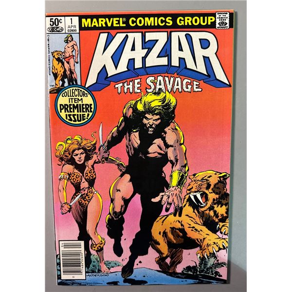 Ka-Zar the Savage #1 (Marvel, 1981) Collectors' Item Premiere Issue!