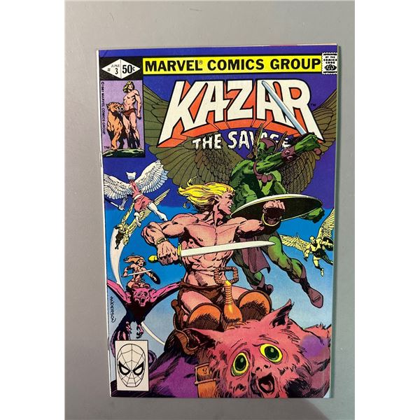 Ka-Zar the Savage #3 (Marvel, 1981) Comic Book - June Issue