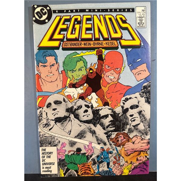 Legends #3 (DC Comics, 1987) 1st Appearance of New Suicide Squad