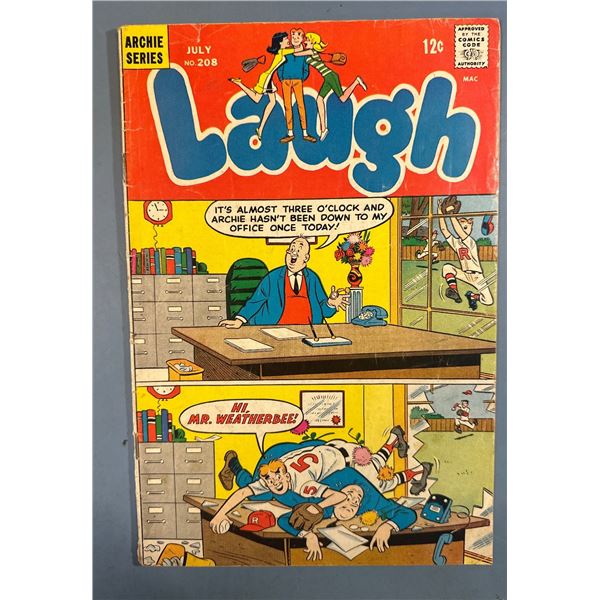 Laugh Comics #208 Archie Series (July, 1968) Silver Age