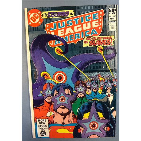 Justice League of America #190 (DC, 1981) Starro Cover by Brian Bolland