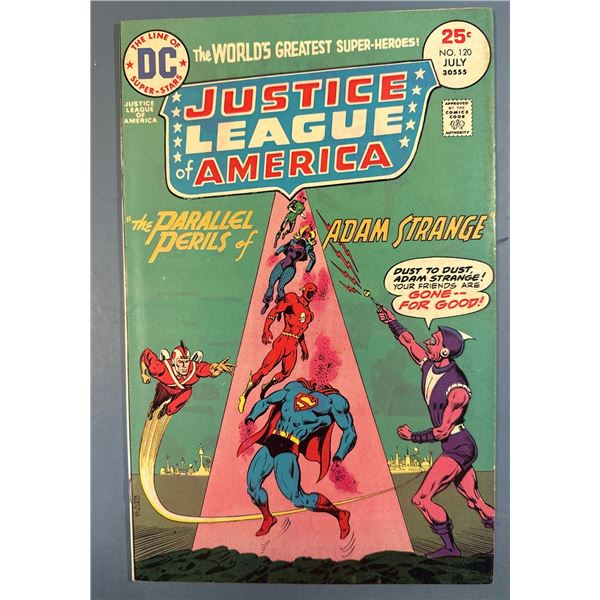 Justice League of America #120 (DC, 1975) The Parallel Perils of Adam Strange