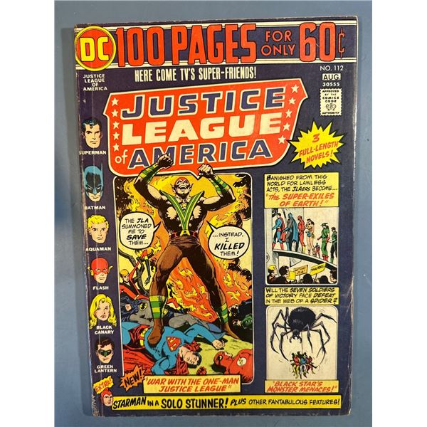 Justice League of America #112 (DC, 1974) 100-Page Super-Spectacular