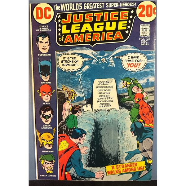Justice League of America #103 (DC Comics, 1972) Phantom Stranger Joins
