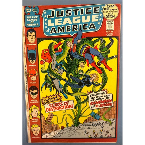 Justice League of America #99 (DC Comics, 1972) 52 Page Giant, Bronze Age