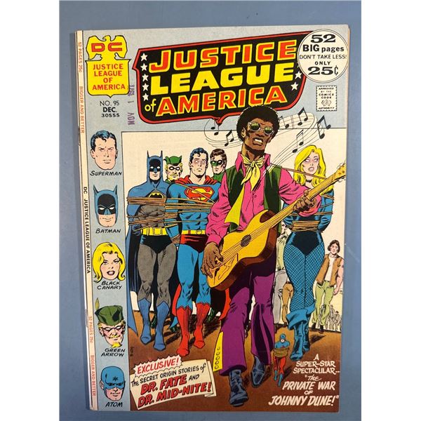 Justice League of America #95 (DC, 1971) The Private War of Johnny Dune!