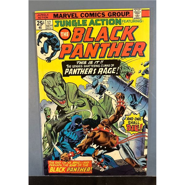Jungle Action #17 (Marvel, 1975) Black Panther vs Killmonger, Panther's Rage