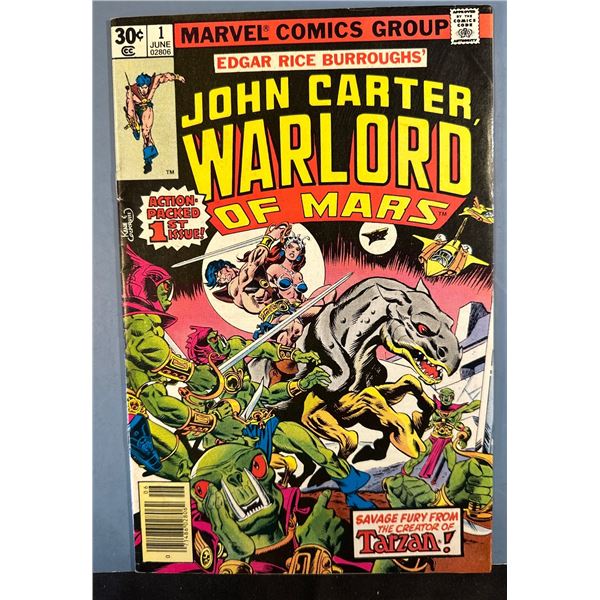 John Carter Warlord of Mars #1 (Marvel, 1977) 1st Issue, Gil Kane Art