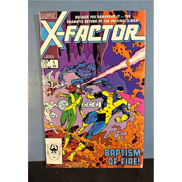 X-Factor #1 (Marvel, 1986) 1st Appearance of X-Factor & Rusty Collins