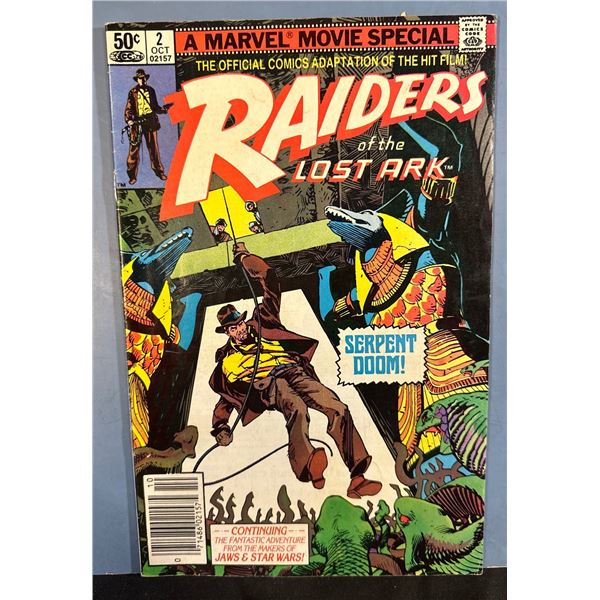 Raiders of the Lost Ark #2 (Marvel, 1981) Movie Special Indiana Jones Comic