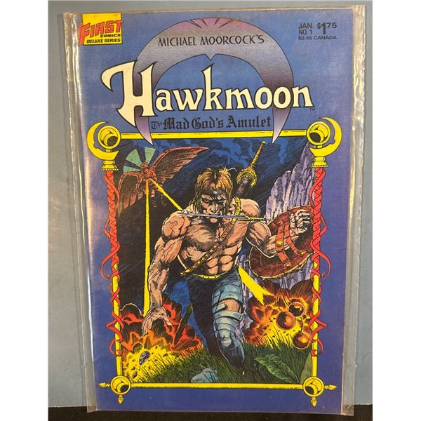 Hawkmoon The Mad God's Amulet #1 (First Comics, 1986) Michael Moorcock