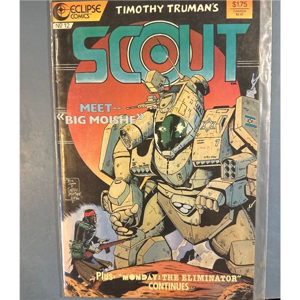 Eclipse Comics Timothy Truman's Scout #12 Copper Age (1986)