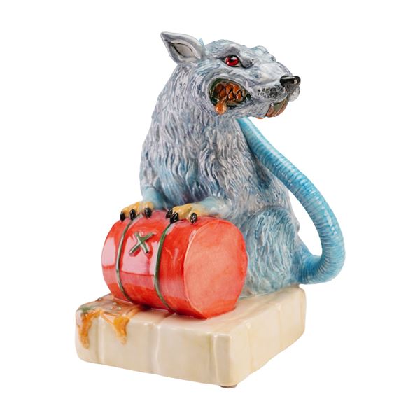 Kevin Francis Street Art Banksy Toxic Rat Artist Edition Ceramic Figure