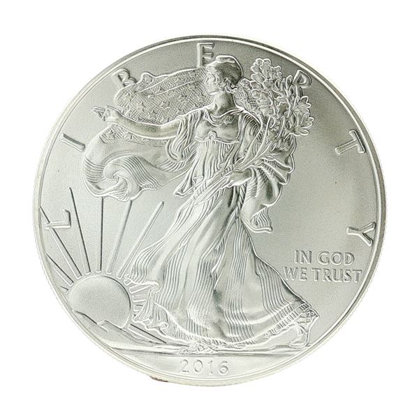 2016 U.S. American Silver Eagle One Dollar Coin