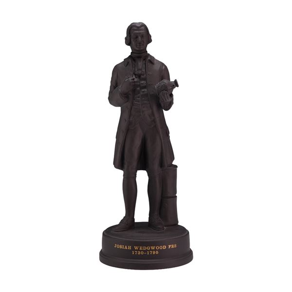 Wedgwood Limited Edition Black Basalt Figurine of Josiah Wedgwood