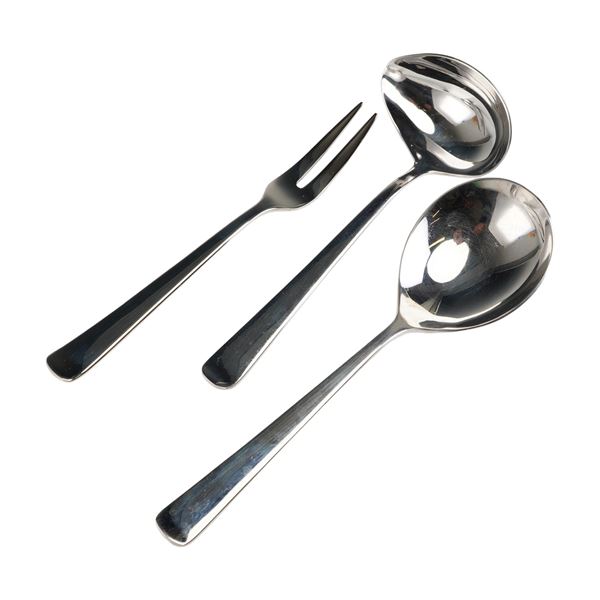 3pc Robbe & Berking Stainless Steel Serving Utensils