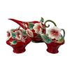 Image 1 : 3pc Franz Porcelain Island Beauty Ceramic Pieces