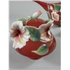 Image 2 : 3pc Franz Porcelain Island Beauty Ceramic Pieces