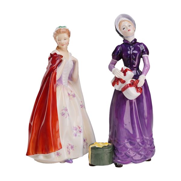 Two Royal Doulton Bone China Figurines, Bess HN2002 and Good Day Sir HN2896