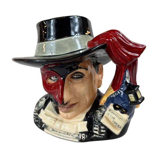 Royal Doulton Phantom of the Opera Ceramic Character Jug