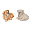 Image 1 : 2pc Kevin Francis Porcelain Face Pots, Limited Edition Boxer Dogs