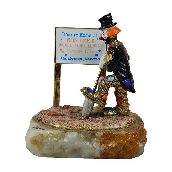 Ron Lee Signed 1994 World of Clowns Sculpture