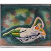 Image 1 : Sandro Chia (Italian 1946) Carborundum etching with hand coloring Untitled #3 signed