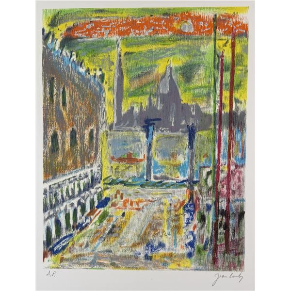 Jean Landry ,Etching, Untitled, Signed