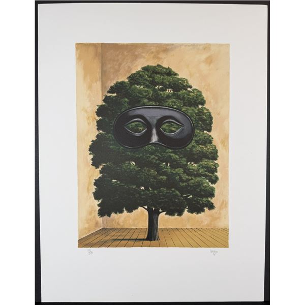 Michael Hasted Lithograph, Big Parade Signed