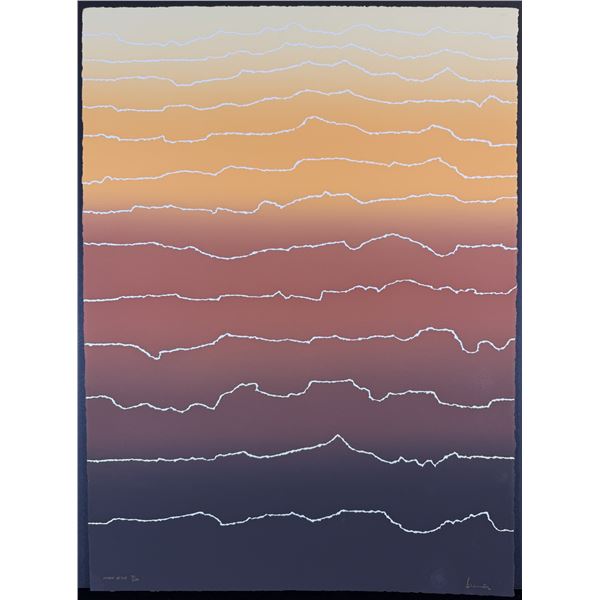 Arthur Seconda (1927-2022) Screenprint, High Rise Signed