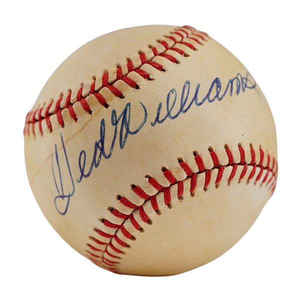 Ted Williams, Rawlings PSA Authenticated Signed Baseball