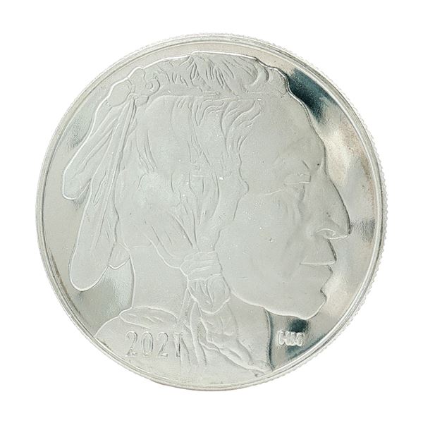 2021 Highland Mint 1 Troy Ounce Silver Bullion Round Coin