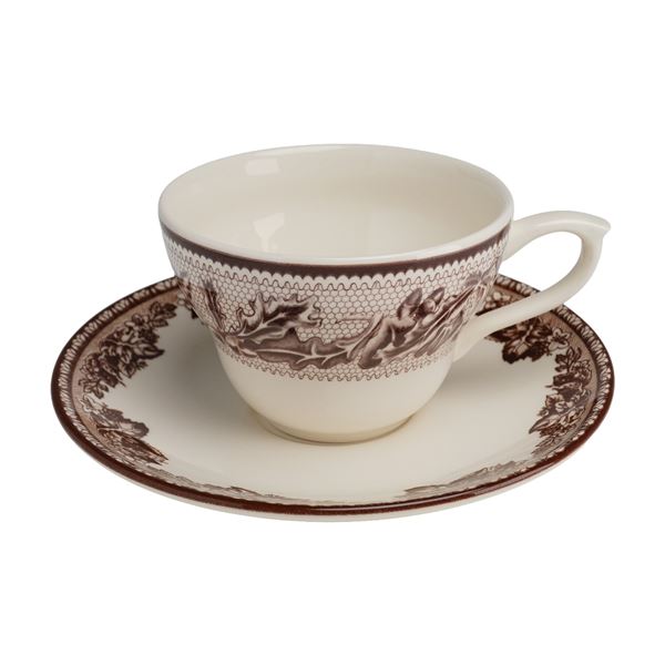 Plymouth by Josiah Wedgwood and Sons for Williams-Sonoma Cup and Saucer
