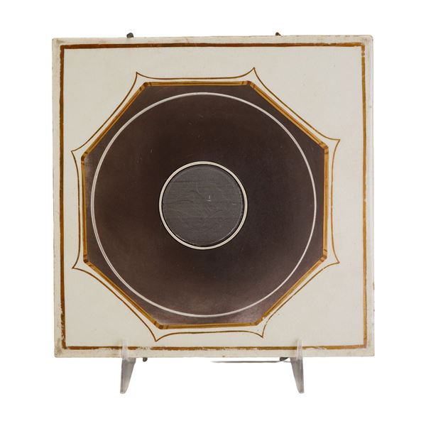 Josiah Wedgwood & Sons Etruria Engraved Medallion Tile