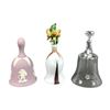 Image 1 : 3pc Decorative Table Bells Including Wedgwood and Crystal