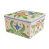 Image 1 : Wedgwood Hand-Painted Creamware Lidded Box