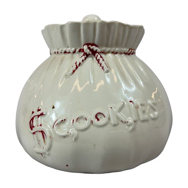 Abingdon Pottery Money Sack Cookie Jar