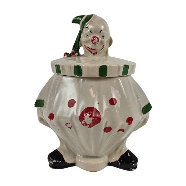 McCoy Happy Clown Ceramic Cookie Jar