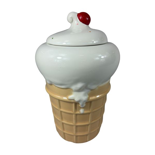 McCoy Ceramic Ice Cream Cone Cookie Jar