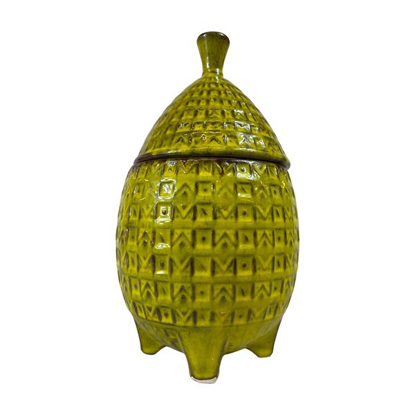 Nelson McCoy Mid-Century Modern Ceramic Pineapple Jar