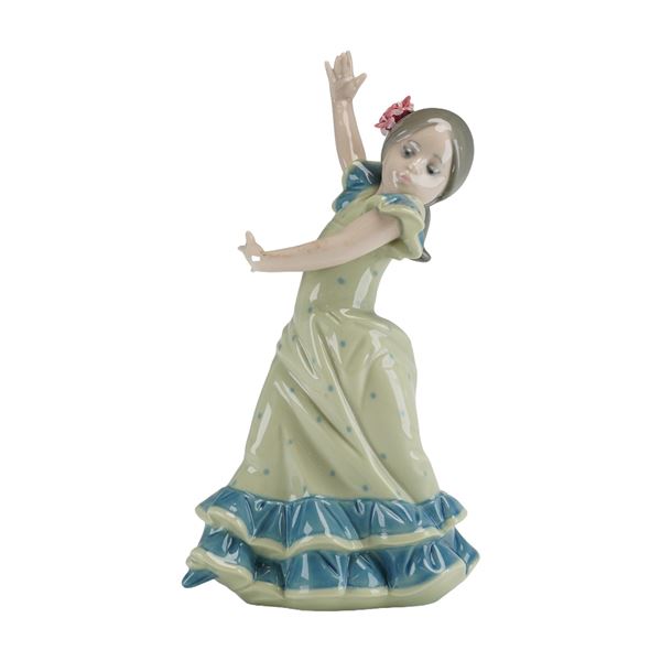 Lladro Lolita Flamenco Dancer Porcelain Figurine, Model 5308