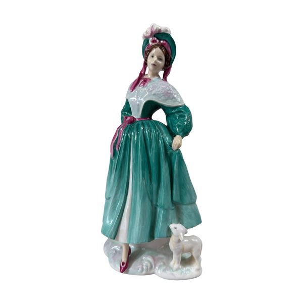John Bromley Bone China Figurine Spring In The Air