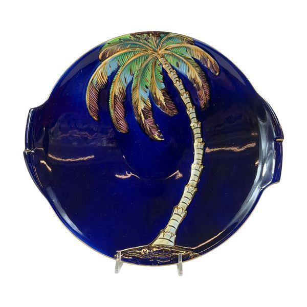 Beswick Ware Tropical Palm Tree Dish